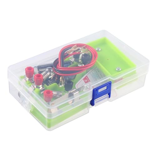 Gatuida Einfacher Elektronikkreis Experimentierkasten Physik Lerngerät mit Teilen für Schüler Interaktives Elektronik Baukastenset Praktischen Fähigkeiten und Vorstellungskraft Gatuida Einfacher Elektronikkreis Experimentierkasten Physik Lerngerät mit Teilen für Schüler Interaktives Elektronik Baukastenset Praktischen Fähigkeiten und Vorstellungskraft von Gatuida