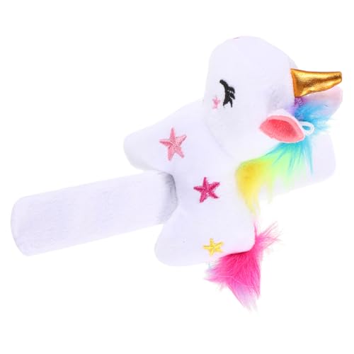 Gatuida Plüsch Einhorn Schlagarmband Slap Band für Kinder Handgelenksspielzeug für Partys und Festivals Gatuida Plüsch Einhorn Schlagarmband Slap Band für Kinder Handgelenksspielzeug für Partys und Festivals von Gatuida