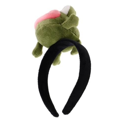 Gatuida Frosch Haarreifen Cartoon Kostüm Cosplay Prop Leicht Flexibel Bequem für Karneval Festival Party Accessoire Gatuida Frosch Haarreifen Cartoon Kostüm Cosplay Prop Leicht Flexibel Bequem für Karneval Festival Party Accessoire von Gatuida
