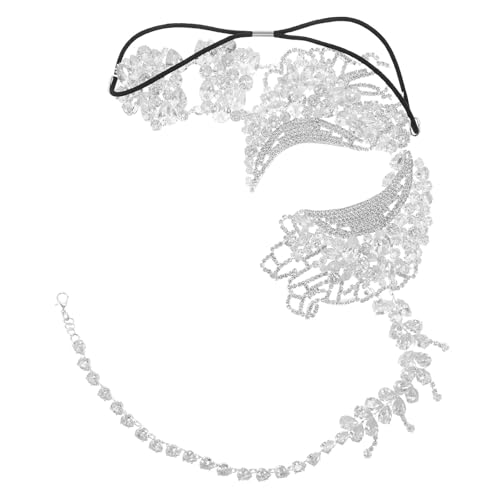 Gatuida Glänzende Strass-Maskenballmaske: Venezianische Maske für Damen für Abschlussball, Halloween-Party, Karneval, Mardi Gras – Maskenball-Party, Kostüm, Foto-Requisite Gatuida Glänzende Strass-Maskenballmaske: Venezianische Maske für Damen für Abschlussball, Halloween-Party, Karneval, Mardi Gras – Maskenball-Party, Kostüm, Foto-Requisite von Gatuida