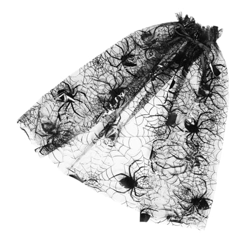 Gatuida Halloween Umhang Mädchen Cape mit Fledermaus und Spinnendesign Kostüm für Kinder Einfach zu Tragen Vielseitig Einsetzbar Halloween Party Requisite Gatuida Halloween Umhang Mädchen Cape mit Fledermaus und Spinnendesign Kostüm für Kinder Einfach zu Tragen Vielseitig Einsetzbar Halloween Party Requisite von Gatuida