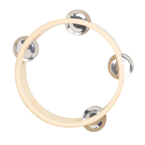 Gatuida Handglocke Holz Handshake Musikinstrument Jingle Bell für Rhythmusförderung und Musikalische Früherziehung Gatuida Handglocke Holz Handshake Musikinstrument Jingle Bell für Rhythmusförderung und Musikalische Früherziehung von Gatuida