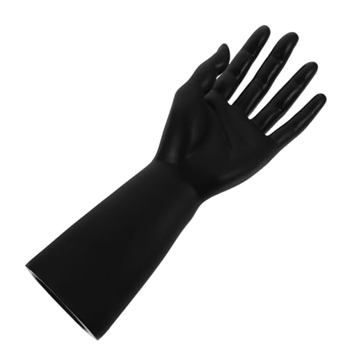 Gatuida Handmodell-requisiten Handmodell-schmuckhalter Handschmuckhalter Handschaufensterpuppe Für Ringpräsentation Ringhalter Für Handmodelle Ringhalter Für Schmuck Plastik Black von Gatuida