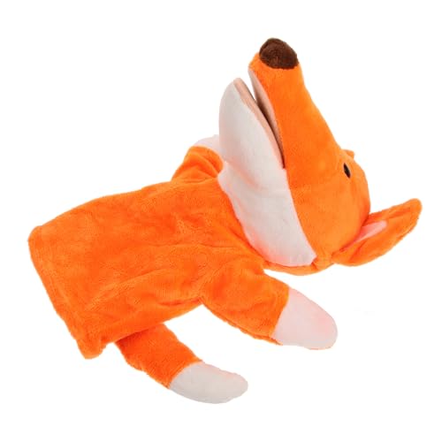 Gatuida Handpuppe Plüsch Fuchs Handspielzeug für Motorik Kreatives Rollenspiel Eltern Junge Mädchen Interaktion Lernspielzeug Gatuida Handpuppe Plüsch Fuchs Handspielzeug für Motorik Kreatives Rollenspiel Eltern Junge Mädchen Interaktion Lernspielzeug von Gatuida