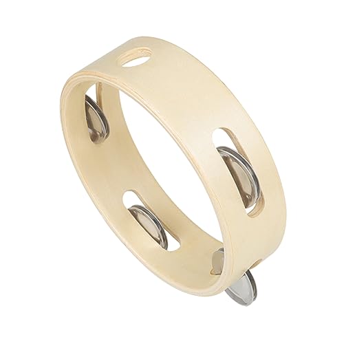 Gatuida Tamburin Für Junge Mädchen Percussion Handtrommel Shaker Musikinstrument Holz Handwerk Zum Spielen Gatuida Tamburin Für Junge Mädchen Percussion Handtrommel Shaker Musikinstrument Holz Handwerk Zum Spielen von Gatuida