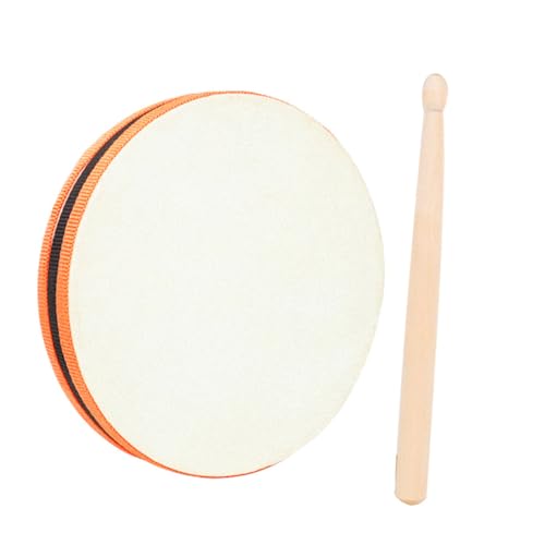 Gatuida Handtrommel aus Holz Doppelseitig Kinderfreundliches Musikspielzeug Fördert Konzentration und Motorische Fähigkeiten Farbenfrohes Lernspielzeug für Mädchen und Jungen Gatuida Handtrommel aus Holz Doppelseitig Kinderfreundliches Musikspielzeug Fördert Konzentration und Motorische Fähigkeiten Farbenfrohes Lernspielzeug für Mädchen und Jungen von Gatuida