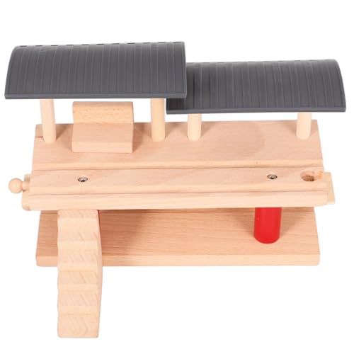 Gatuida Holz Doppelstock Zug Plattform DIY Eisenbahn Schienen Zubehör Pädagogisches Holzbahn Kompatibel mit Holzeisenbahn Zügen für Ab Jahren Gatuida Holz Doppelstock Zug Plattform DIY Eisenbahn Schienen Zubehör Pädagogisches Holzbahn Kompatibel mit Holzeisenbahn Zügen für Ab Jahren von Gatuida