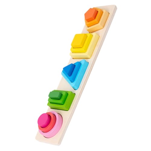 Gatuida Holz Geometrische Bausteine Sortierspielzeug für Kleinkinder Fördert Feinmotorik Farb Formerkennung Montessori Lernspielzeug für Ab Jahren Kindergarten Eltern Junge Mädchen Spiel Gatuida Holz Geometrische Bausteine Sortierspielzeug für Kleinkinder Fördert Feinmotorik Farb Formerkennung Montessori Lernspielzeug für Ab Jahren Kindergarten Eltern Junge Mädchen Spiel von Gatuida