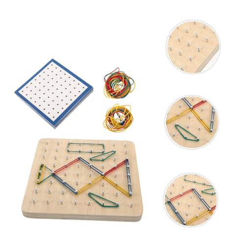 Gatuida Holz Nagelbrett Geoboard Lernspielzeug Montessori Mathe Lernhilfe für Kreatives Steckbrett aus Sicherem Hochwertigem Holz für Grundschüler Gatuida Holz Nagelbrett Geoboard Lernspielzeug Montessori Mathe Lernhilfe für Kreatives Steckbrett aus Sicherem Hochwertigem Holz für Grundschüler von Gatuida