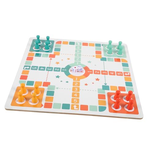 Gatuida Holz Schachspiel Flug Schlangenschach Brettspiel für Frühe Tragbar Interaktiv Fördert Kognitive Entwicklung und Strategisches Denken Gatuida Holz Schachspiel Flug Schlangenschach Brettspiel für Frühe Tragbar Interaktiv Fördert Kognitive Entwicklung und Strategisches Denken von Gatuida