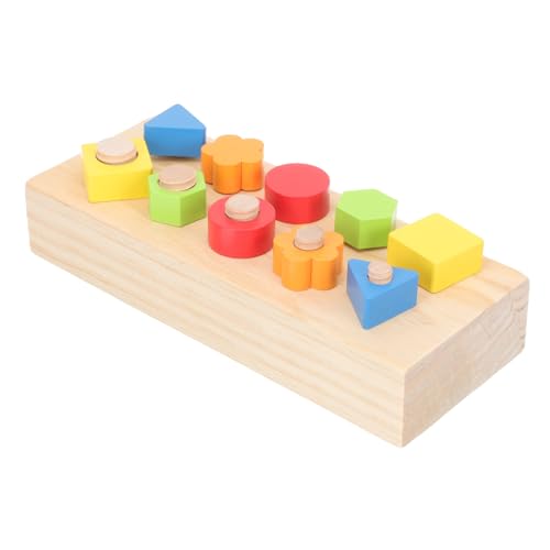 Gatuida Holz Schraubspielzeug Bunt Kreatives Montessori Lernspielzeug für Ab Jahr Feinmotorik und Farberkennung Jungen Mädchen Gatuida Holz Schraubspielzeug Bunt Kreatives Montessori Lernspielzeug für Ab Jahr Feinmotorik und Farberkennung Jungen Mädchen von Gatuida