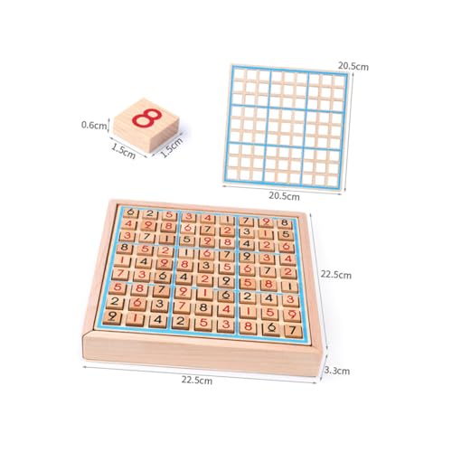 Gatuida Holz Sudoku mit Rechenaufgaben Lernspiel für Logisches Denkspiel Integrierte Aufbewahrung Fördert Kreativität und Geistige Entwicklung Gatuida Holz Sudoku mit Rechenaufgaben Lernspiel für Logisches Denkspiel Integrierte Aufbewahrung Fördert Kreativität und Geistige Entwicklung von Gatuida