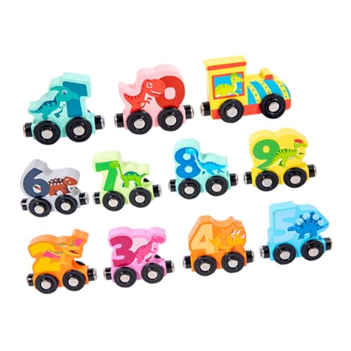 Gatuida Holzeisenbahn Dinosaurier Tiere Zug Set Lernspielzeug für Kleinkinder Fördert Feinmotorik und Kreativität Buntes Holzspielzeug für Frühe Bildung Robustes Activity Gatuida Holzeisenbahn Dinosaurier Tiere Zug Set Lernspielzeug für Kleinkinder Fördert Feinmotorik und Kreativität Buntes Holzspielzeug für Frühe Bildung Robustes Activity von Gatuida