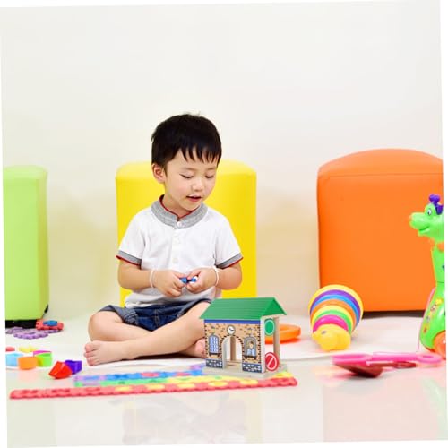 Gatuida Holzeisenbahn Zubehör Holz Train Station Modell Holzbahn Bahnsteig Accessoire für Jungen und Mädchen Spielszene Gatuida Holzeisenbahn Zubehör Holz Train Station Modell Holzbahn Bahnsteig Accessoire für Jungen und Mädchen Spielszene von Gatuida