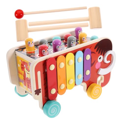 Gatuida Holzspielzeug Pounding Bank aus Naturholz Robustes Junge Mädchen Hammer für Motorische Fähigkeiten Pädagogisches Frühförderungsspielzeug Eltern Junge Mädchen Interaktion Sicher Gatuida Holzspielzeug Pounding Bank aus Naturholz Robustes Junge Mädchen Hammer für Motorische Fähigkeiten Pädagogisches Frühförderungsspielzeug Eltern Junge Mädchen Interaktion Sicher von Gatuida