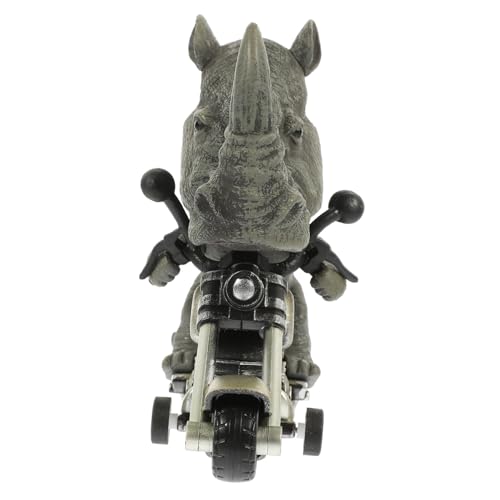 Gatuida Inertia Motorbike Kreatives Tiermodell Rhinozeros Kinderfahrzeug Langlebig Hochwertiger Kunststoff Dekoration Lernspielzeug Gatuida Inertia Motorbike Kreatives Tiermodell Rhinozeros Kinderfahrzeug Langlebig Hochwertiger Kunststoff Dekoration Lernspielzeug von Gatuida