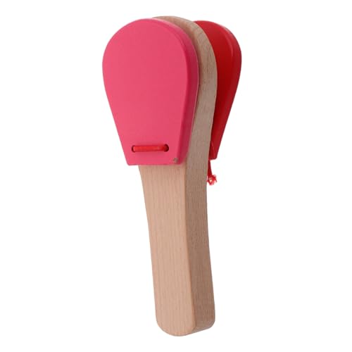 Gatuida Kastagnetten mit Griff aus Holz Ergonomisches Orff Musikinstrument für Kleinkinder Sicher und Langlebig Montessori Holz Instrument für Musikunterricht und Frühe Musikalische Gatuida Kastagnetten mit Griff aus Holz Ergonomisches Orff Musikinstrument für Kleinkinder Sicher und Langlebig Montessori Holz Instrument für Musikunterricht und Frühe Musikalische von Gatuida