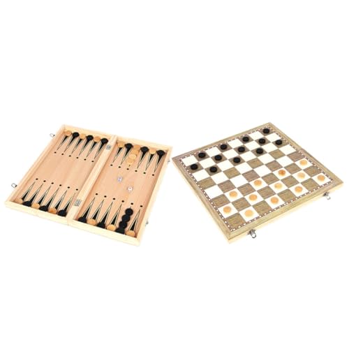 Gatuida Klappbares Schachspiel Multifunktional für Tragbares Schachbrett Sicheres Leichtes Lernspiel für Anfänger und Familie Unterwegs Gatuida Klappbares Schachspiel Multifunktional für Tragbares Schachbrett Sicheres Leichtes Lernspiel für Anfänger und Familie Unterwegs von Gatuida