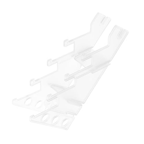 Gatuida Klares Finger Skateboard Display Rack aus Kunststoff Platzsparender Organizer mit Einfachem Aufbau Multifunktional für Sammler Stilvolles Aufbewahrungsregal für Finger Skateboards Gatuida Klares Finger Skateboard Display Rack aus Kunststoff Platzsparender Organizer mit Einfachem Aufbau Multifunktional für Sammler Stilvolles Aufbewahrungsregal für Finger Skateboards von Gatuida