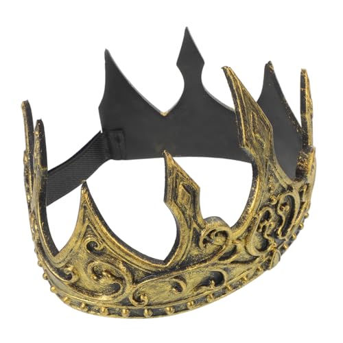 Gatuida Königskrone Kostüm Crown Party Kopfputz für Halloween und Geburtstag Langlebig und Leicht zu Reinigen Vielseitig für Kostüme Bühnenauftritte und Fantasievolles Rollenspiel Gatuida Königskrone Kostüm Crown Party Kopfputz für Halloween und Geburtstag Langlebig und Leicht zu Reinigen Vielseitig für Kostüme Bühnenauftritte und Fantasievolles Rollenspiel von Gatuida