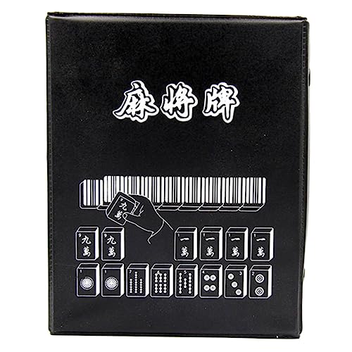 Gatuida Kompaktes Mahjong Tischspiel Tragbares Chinesisches Majong mit Langlebigen Robusten Spielsteinen und Praktischem Aufbewahrungskoffer für Reisen und Logisches Training Gatuida Kompaktes Mahjong Tischspiel Tragbares Chinesisches Majong mit Langlebigen Robusten Spielsteinen und Praktischem Aufbewahrungskoffer für Reisen und Logisches Training von Gatuida