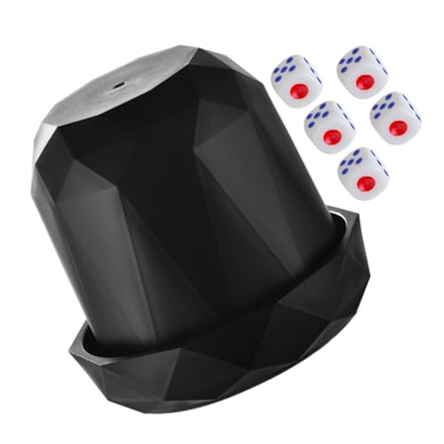 Gatuida Ktv Party Würfelspiel mit Geräuscharmen Würfeln und Becher Strapazierfähiges Leichtes Würfelspielzeug für Bar und Party Einfach zu Bedienen und Transportieren Gatuida Ktv Party Würfelspiel mit Geräuscharmen Würfeln und Becher Strapazierfähiges Leichtes Würfelspielzeug für Bar und Party Einfach zu Bedienen und Transportieren von Gatuida