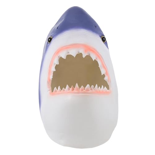 Gatuida Lustige Haifischkopf Halloween Kostüm Party Kopfbedeckung Cosplay Requisite Unisex für Erwachsene und Jugendliche Gatuida Lustige Haifischkopf Halloween Kostüm Party Kopfbedeckung Cosplay Requisite Unisex für Erwachsene und Jugendliche von Gatuida
