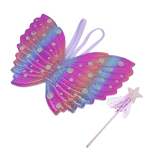 Gatuida Mädchen Fee Stab Set mit Engelsflügeln und Schmetterlingsflügeln Magischer Zauberstab für Kindergeburtstag Party Deko und Kostüm Weiches Material Sichere Handhabung Gatuida Mädchen Fee Stab Set mit Engelsflügeln und Schmetterlingsflügeln Magischer Zauberstab für Kindergeburtstag Party Deko und Kostüm Weiches Material Sichere Handhabung von Gatuida