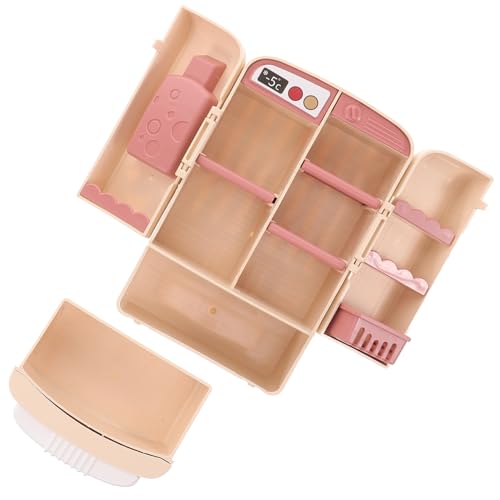 Gatuida Maßstab Puppenhaus Möbel Mini Kühlschrank Deko Zubehör für Basteln und Puppenhaus Küchenszene Leichtes und Sicheres Material Kompakt und Kreativ Gatuida Maßstab Puppenhaus Möbel Mini Kühlschrank Deko Zubehör für Basteln und Puppenhaus Küchenszene Leichtes und Sicheres Material Kompakt und Kreativ von Gatuida