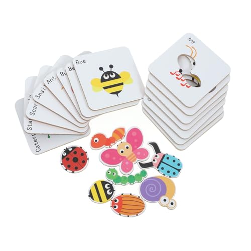 Gatuida Matching Puzzle Karten für Pädagogisches Lernspielzeug aus Sicherem Papier Fördert Kognitive Fähigkeiten Gedächtnis und Zuordnung für Kleinkinder und Vorschulkinder Ab Jahren Gatuida Matching Puzzle Karten für Pädagogisches Lernspielzeug aus Sicherem Papier Fördert Kognitive Fähigkeiten Gedächtnis und Zuordnung für Kleinkinder und Vorschulkinder Ab Jahren von Gatuida