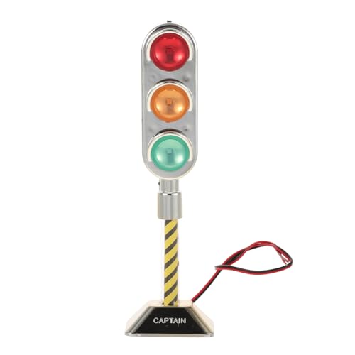 Gatuida Mini-Ampellampe Mit Sockel -Mini-Bremslichtlampe Realistisches Ampelmodell Für Rollenspiel-Auto-Inneneinrichtung von Gatuida