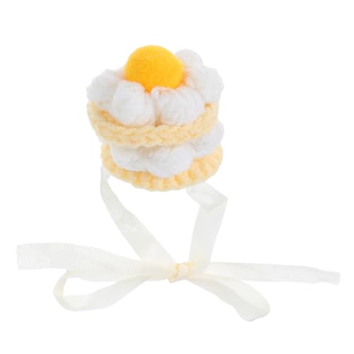 Gatuida Mini-Mütze zum Basteln: Winzige Häkelmütze für Plüschtiere, Kuscheltiere – 10–17 cm Puppenzubehör – Gestrickte Partymütze in Kuchenform Gatuida Mini-Mütze zum Basteln: Winzige Häkelmütze für Plüschtiere, Kuscheltiere – 10–17 cm Puppenzubehör – Gestrickte Partymütze in Kuchenform von Gatuida