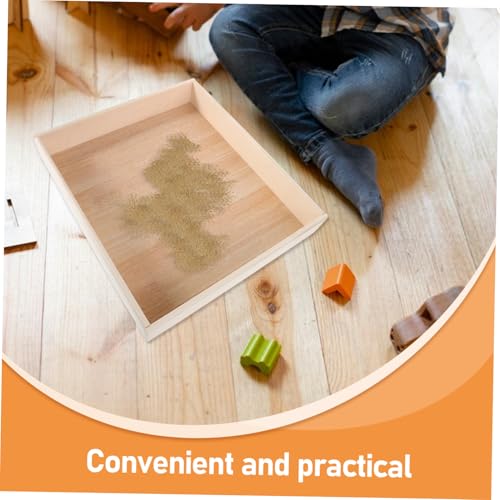 Gatuida Mini Quadratische Kindersandbox für Drinnen Sicher Große Spielfläche Kompatibel mit Sandspielzeug für Kreative Sandspiele und Aufbewahrung Gatuida Mini Quadratische Kindersandbox für Drinnen Sicher Große Spielfläche Kompatibel mit Sandspielzeug für Kreative Sandspiele und Aufbewahrung von Gatuida