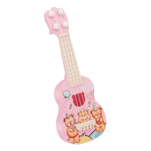 Gatuida Mini Ukulele Kleine Gitarre für Mädchen und Jungen Simuliertes Saiteninstrument Leichtes Lernspielzeug mit Sicherem Design Tragbar für Reise und Früherziehung Gatuida Mini Ukulele Kleine Gitarre für Mädchen und Jungen Simuliertes Saiteninstrument Leichtes Lernspielzeug mit Sicherem Design Tragbar für Reise und Früherziehung von Gatuida