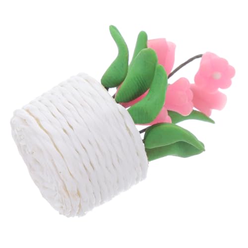 Gatuida Miniatur Bonsai Pflanze Mini Doll House Potted Plant Miniatur Zubehör für Puppenhaus Dekoration Farbiger Blumentopf DIY Basteln Gatuida Miniatur Bonsai Pflanze Mini Doll House Potted Plant Miniatur Zubehör für Puppenhaus Dekoration Farbiger Blumentopf DIY Basteln von Gatuida