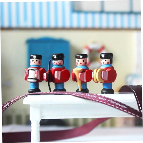 Gatuida Miniatur Holzfigur Drummer Handgefertigte Kleine Holzpuppe als Dekoration und Foto Requisite Leichtes DIY Puppenhaus Zubehör Kreatives Montessori Robust und Detailreich Gatuida Miniatur Holzfigur Drummer Handgefertigte Kleine Holzpuppe als Dekoration und Foto Requisite Leichtes DIY Puppenhaus Zubehör Kreatives Montessori Robust und Detailreich von Gatuida