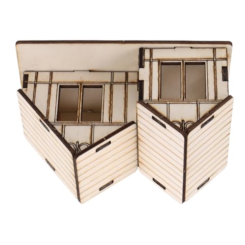 Gatuida Miniatur Holzhaus Bausatz Präzise Montage Realistisches DIY Puppenhaus Modell Interaktives Lernspielzeug für und Dekoration Gatuida Miniatur Holzhaus Bausatz Präzise Montage Realistisches DIY Puppenhaus Modell Interaktives Lernspielzeug für und Dekoration von Gatuida