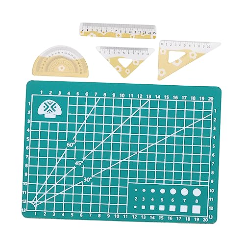 Gatuida Miniatur Lineal mit Matten Teiliges Zubehör für Puppenhäuser Mini Schulbedarf und Puppenaccessoires Hochwertiges Leicht und Tragbar Gatuida Miniatur Lineal mit Matten Teiliges Zubehör für Puppenhäuser Mini Schulbedarf und Puppenaccessoires Hochwertiges Leicht und Tragbar von Gatuida