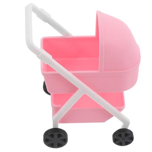 Gatuida Miniatur Puppenwagen 1/12 für Puppenhaus Realistisches Kinderwagenmodell aus Sicherem Kunststoff Vielseitig Einsetzbar für Kreatives Rollenspiel Gatuida Miniatur Puppenwagen 1/12 für Puppenhaus Realistisches Kinderwagenmodell aus Sicherem Kunststoff Vielseitig Einsetzbar für Kreatives Rollenspiel von Gatuida
