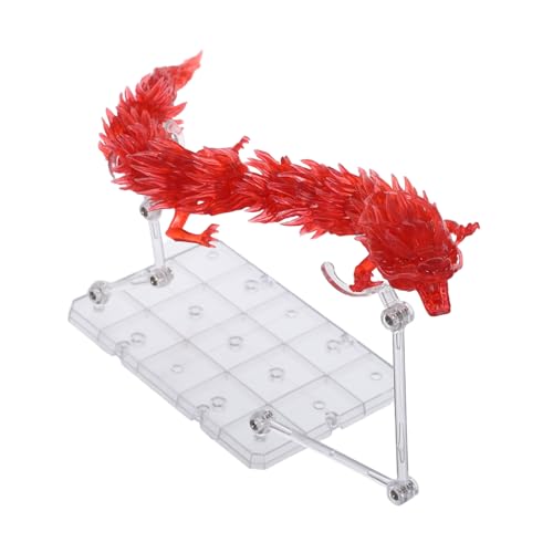 Gatuida Modell Darstellung für Action Figuren Einstellbarer Dekorativer Roter Dracheneffekt aus Kunststoff Stabiles Display Zubehör für Sammler und Modellbau Enthusiasten Gatuida Modell Darstellung für Action Figuren Einstellbarer Dekorativer Roter Dracheneffekt aus Kunststoff Stabiles Display Zubehör für Sammler und Modellbau Enthusiasten von Gatuida