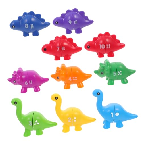 Gatuida Montessori Dinosaurier Zahlenspiel mit Aufbewahrungsbeutel Lernspielzeug für Zahlen Dinosauriererkennung Kreative Sortier Zuordnungsspiele für Vorschulkinder Gatuida Montessori Dinosaurier Zahlenspiel mit Aufbewahrungsbeutel Lernspielzeug für Zahlen Dinosauriererkennung Kreative Sortier Zuordnungsspiele für Vorschulkinder von Gatuida
