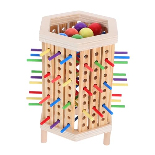 Gatuida Montessori Holz Brettspiel aus Premium Holz Buntes Stäbchenspiel Pädagogisch für Feinmotorik Frühe Mathematik Lernspielzeug Kompakt Reisetauglich für Jungen und Mädchen Gatuida Montessori Holz Brettspiel aus Premium Holz Buntes Stäbchenspiel Pädagogisch für Feinmotorik Frühe Mathematik Lernspielzeug Kompakt Reisetauglich für Jungen und Mädchen von Gatuida