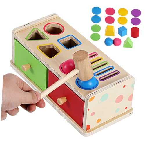 Gatuida Holzsortierspiel Für Junge Mädchen Montessori Farb Und Formsortier-Spielzeug Zur Feinmotorikentwicklung Formenpuzzles Für Kleinkinder Gatuida Holzsortierspiel Für Junge Mädchen Montessori Farb Und Formsortier-Spielzeug Zur Feinmotorikentwicklung Formenpuzzles Für Kleinkinder von Gatuida