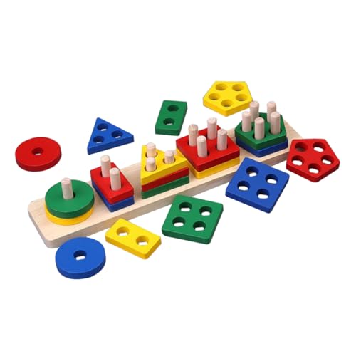 Gatuida Montessori Holz Steckspiel für Kleinkinder Jahre Teiliges Farb und Formlernspiel Feinmotorik Hand Auge Koordination und Kognitiven Fähigkeiten Lernspielzeug für Junge Mädchen und Gatuida Montessori Holz Steckspiel für Kleinkinder Jahre Teiliges Farb und Formlernspiel Feinmotorik Hand Auge Koordination und Kognitiven Fähigkeiten Lernspielzeug für Junge Mädchen und von Gatuida