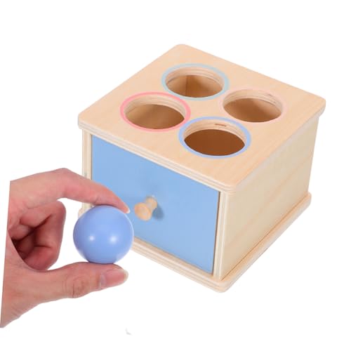 Gatuida Montessori Holzspielzeug Ab Jahr Farbiges Sortierspiel mit Bällen Form Farbzuordnung für Kleinkinder Motorikförderndes Lernspielzeug mit Sicherem Abgerundetem Design Gatuida Montessori Holzspielzeug Ab Jahr Farbiges Sortierspiel mit Bällen Form Farbzuordnung für Kleinkinder Motorikförderndes Lernspielzeug mit Sicherem Abgerundetem Design von Gatuida