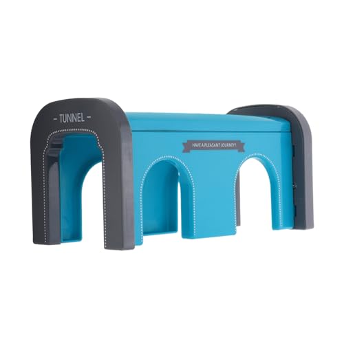 Gatuida Plastik Zugtunnel Erweiterung Schienenzubehör Modellbahn Zubehör Kreativer Spieltunnel für Eisenbahnsets Wasserblau Gatuida Plastik Zugtunnel Erweiterung Schienenzubehör Modellbahn Zubehör Kreativer Spieltunnel für Eisenbahnsets Wasserblau von Gatuida