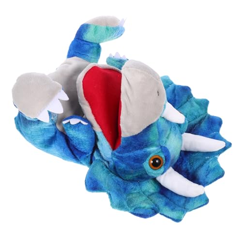 Gatuida Plüsch Dinosaurier Handpuppe Kinderhandschuh Interaktive Handpuppe Lustiges Kuscheltier Kreatives Eltern Junge Mädchen Spiel Blau Gatuida Plüsch Dinosaurier Handpuppe Kinderhandschuh Interaktive Handpuppe Lustiges Kuscheltier Kreatives Eltern Junge Mädchen Spiel Blau von Gatuida