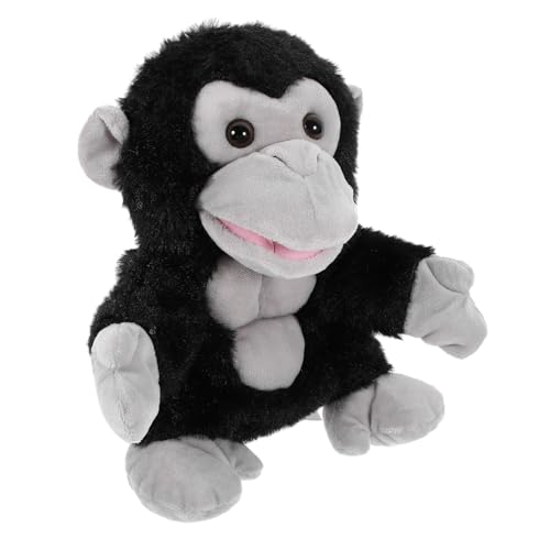 Gatuida Plüsch Gorilla Handpuppe Kuscheltier Interaktives Handspielzeug für Junge Mädchen Kreative Tierhandpuppe Motorik und Kommunikation Gatuida Plüsch Gorilla Handpuppe Kuscheltier Interaktives Handspielzeug für Junge Mädchen Kreative Tierhandpuppe Motorik und Kommunikation von Gatuida
