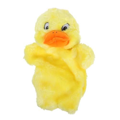 Gatuida Plüsch Handpuppe Gelbe Ente Weiches Stofftier für Storytelling Marionette für Interaktives Puppentheater und Eltern Junge Mädchen Spiel Sichere Materialqualität für Kindergarten Gatuida Plüsch Handpuppe Gelbe Ente Weiches Stofftier für Storytelling Marionette für Interaktives Puppentheater und Eltern Junge Mädchen Spiel Sichere Materialqualität für Kindergarten von Gatuida