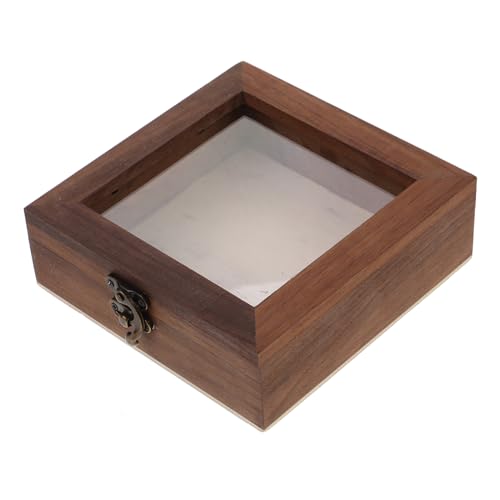 Gatuida Proben Display Box Andenken Etui Shadowbox Vitrine Insekten Vitrine Proben Display Rahmen Schmuck Vitrine Proben Vitrine Gepresster Rahmen Aus Acryl von Gatuida